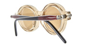 Ottica Mondello Roma - Kuboraum - KRS0P6CHP000002M - MASK P6 CHP - CHAMPAGNE - Acetate - shape Oval - Champagne - EYEWEAR - SUNGLASSES - Unisex,Uomo,Donna,Women,Men - lens light brown - Made In Italy