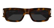 Ottica Mondello Roma - Saint Laurent - SL 837-002 - SL 837-002 - HAVANA - Acetate - shape Rectangular - Havana - EYEWEAR - SUNGLASSES - Unisex,Uomo,Donna,Women,Men - lens Grey - Made In Italy