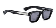 Ottica Mondello Roma - Jacques Marie Mage - JMMGU-26 - SONATA - SHADOW - Acetate - shape Squared - Black - EYEWEAR - SUNGLASSES - Unisex,Uomo,Donna,Women,Men - lens Black - Made In Japan