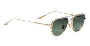 Ottica Mondello Roma - Jacques Marie Mage - JMMCEN-12M - CENDRAS - MUSKET - Titanium - shape Pilot - Gold - EYEWEAR - SUNGLASSES - Unisex,Uomo,Donna,Women,Men - lens Green - Made In Japan