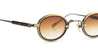 Ottica Mondello Roma - Sato - ALGEDI-T-AG-AS-1 - ALGEDI - ANTIQUE GOLD / ANTIQUE SILVER - Titanium - shape Oval - antique gold - EYEWEAR - SUNGLASSES - Uomo,Men - lens Gradient brown - Made In Japan