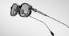 Ottica Mondello Roma - Jacques Marie Mage - JMMLV-88 - LAST FRONTIER VI - HARDIN - BLACK - Titanium - shape Oval - Black - EYEWEAR - SUNGLASSES - Uomo,Men - lens Gradient grey - Made In Japan