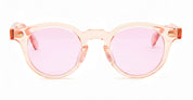 Ottica Mondello Roma - Julius Tart - JTPL-021H-4B-FP-06 - HAROLD 43/23 - FRESH PINK / PINK LENS - Acetate - shape Panto - pink - EYEWEAR - SUNGLASSES - Unisex,Uomo,Donna,Women,Men - lens Pink - Made In Japan