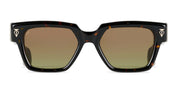 Ottica Mondello Roma - T HENRI - UAE - UTOPIA - PETRA - Acetate - shape Squared - Havana - EYEWEAR - SUNGLASSES - Unisex,Uomo,Donna,Women,Men - lens Gradient green - Made In Japan