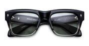 Ottica Mondello Roma - Jacques Marie Mage - JMMCASH-3R - JOHNNY CASH BY JMM: CASH - BLACK FADE - Acetate - shape  - Black - EYEWEAR - SUNGLASSES - Uomo,Men - lens  - Made In Japan