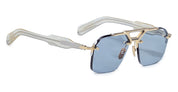 Ottica Mondello Roma - Jacques Marie Mage - JMMSVR-19H - SILVERTON - CIEL - Acetate, titanium - shape Squared - Gold - EYEWEAR - SUNGLASSES - Unisex,Uomo,Donna,Women,Men - lens Blue - Made In Japan