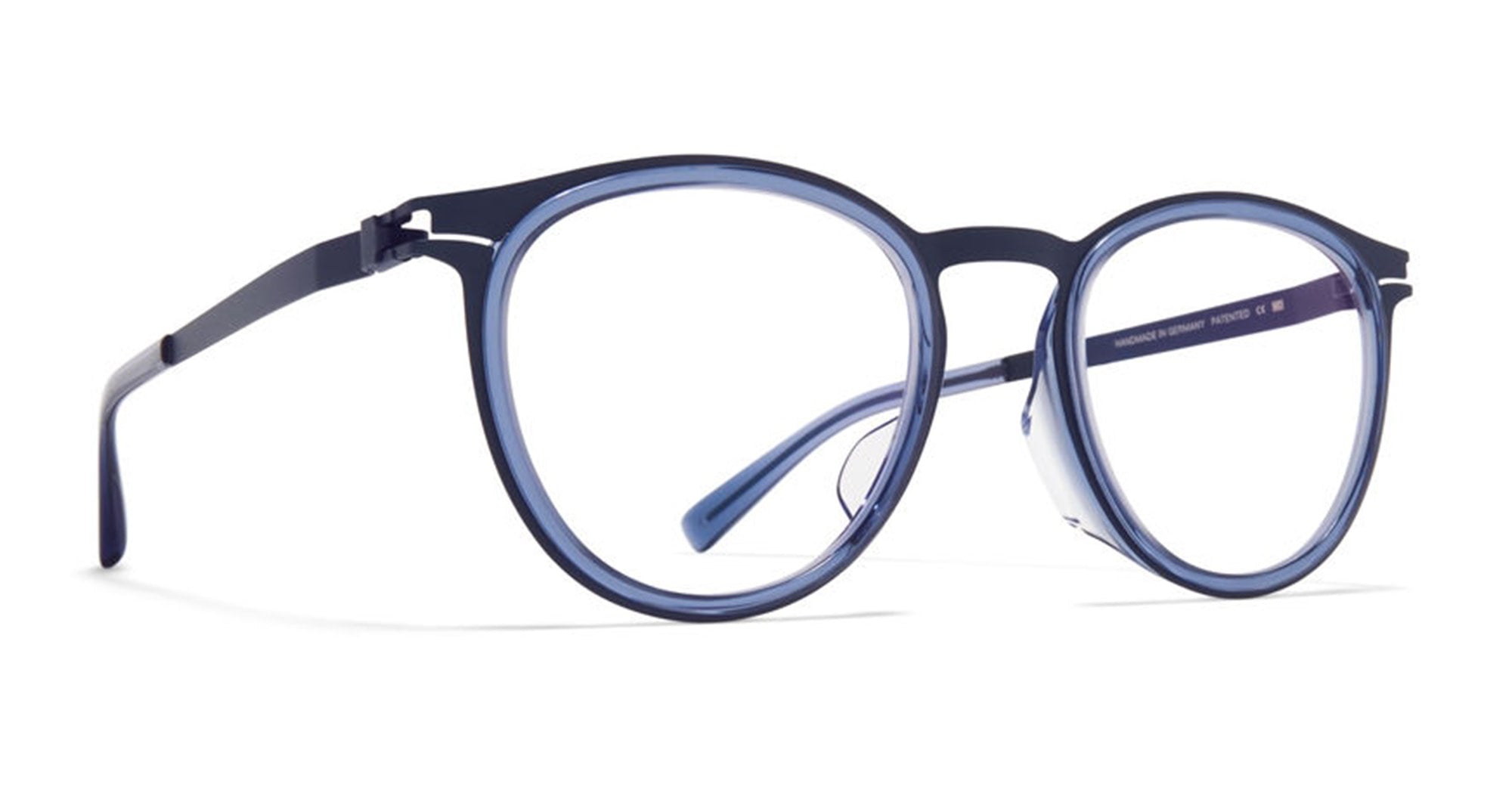 Ottica Mondello Roma - Mykita - 10084184 - SIWA - A62 Indigo / Deep Ocean RX - stainless steel - shape  - blue - EYEWEAR - EYEGLASSES - Unisex,Uomo,Donna,Women,Men - lens  - Made In Germany