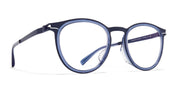 Ottica Mondello Roma - Mykita - 10084184 - SIWA - A62 Indigo / Deep Ocean RX - stainless steel - shape  - blue - EYEWEAR - EYEGLASSES - Unisex,Uomo,Donna,Women,Men - lens  - Made In Germany