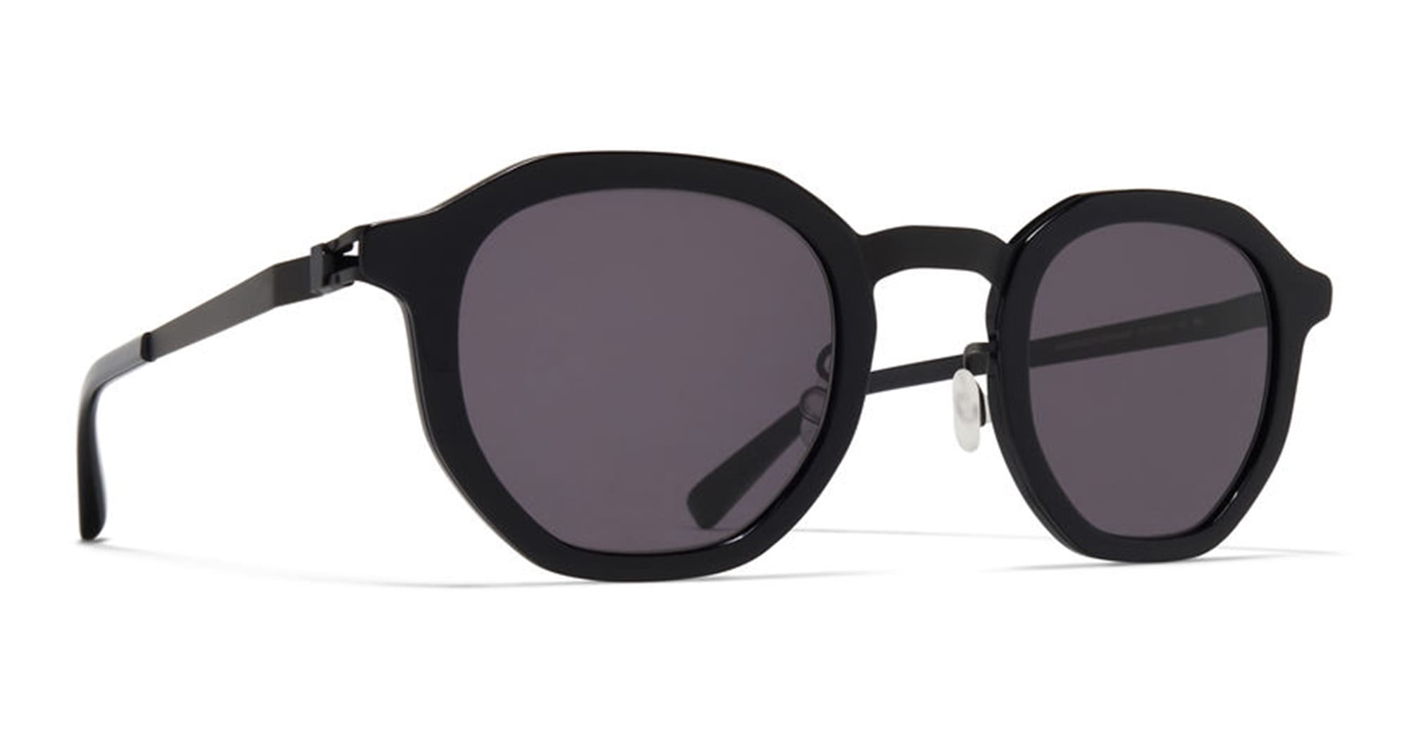 Ottica Mondello Roma - Mykita - 10089725 - SAWYER - A06 BLACK  - stainless steel - shape Octagonal - Black - EYEWEAR - SUNGLASSES - Unisex,Uomo,Donna,Women,Men - lens Grey - Made In Germany