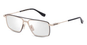 Ottica Mondello Roma - DITA - DTX199-A-03 - ARTEKA - BLACK IRON / WHITE GOLD RX - Titanium - shape Navigator - black, white gold - EYEWEAR - EYEGLASSES - Unisex,Uomo,Donna,Women,Men - lens Clear - Made In Japan
