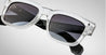 Ottica Mondello Roma - Jacques Marie Mage - JMMTR-11G - TORINO EPOXY - GRIS - Acetate - shape Rectangular - transparent gray - EYEWEAR - SUNGLASSES - Uomo,Men - lens jet black - Made In Japan