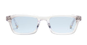 Ottica Mondello Roma - Peter and May - S116CBB - S116 SELF EXOTIC - CRYSTAL - Acetate - shape Rectangular - crystal clear - EYEWEAR - SUNGLASSES - Donna,Women - lens light blue - Made In China