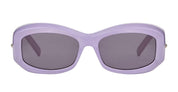 G180 violet square sunglasses