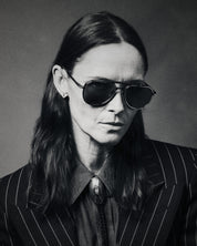 Ottica Mondello Roma - Jacques Marie Mage - JMMMD-54 - COMMANDER - ALTAN - Titanium - shape Aviator - Gold - EYEWEAR - SUNGLASSES - Unisex,Uomo,Donna,Women,Men - lens light green - Made In Japan
