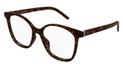 Ottica Mondello Roma - Saint Laurent - SL M162-002 - SL M162-002 - HAVANA RX - Acetate - shape Squared - Havana - EYEWEAR - EYEGLASSES - Donna,Women - lens Clear - Made In Italy