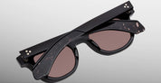 Ottica Mondello Roma - Jacques Marie Mage - JMMXW-18K - JAX 2 - WILLOW - Acetate - shape Wellington - Black - EYEWEAR - SUNGLASSES - Unisex,Uomo,Donna,Women,Men - lens Brown - Made In Japan