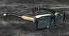 Ottica Mondello Roma - Jacques Marie Mage - JMMDK-9F - LAST FRONTIER VI - DAKOTA - INDIGO - Acetate - shape Rectangular - blue - EYEWEAR - SUNGLASSES - Uomo,Men - lens Blue - Made In Japan