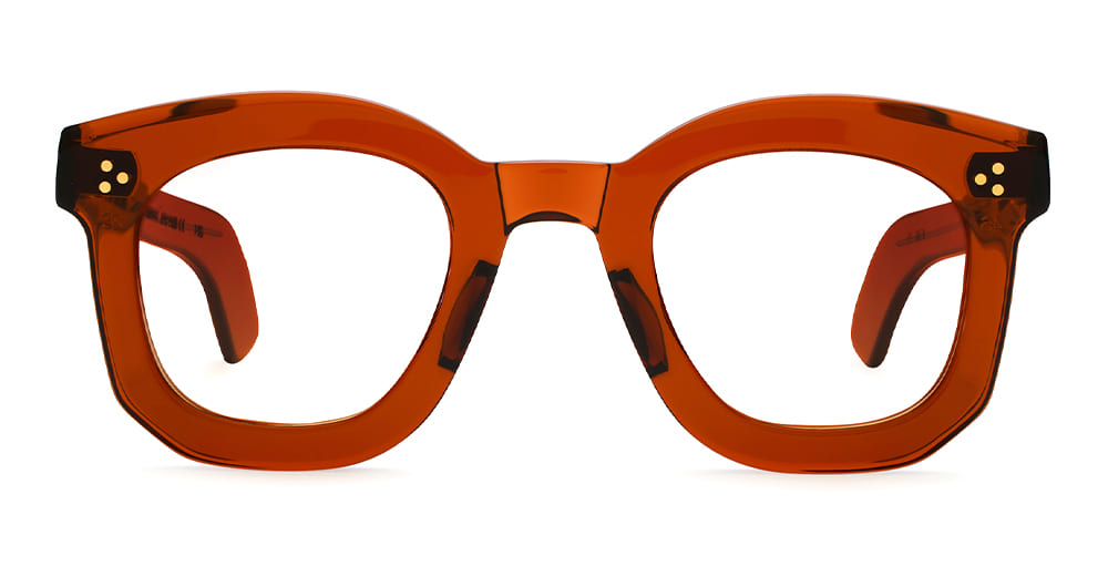 Ottica Mondello Roma - Max Pittion - MXPL-002H - POLITICIAN 44 X 28 - FRENCH BEER DARK RX - Acetate - shape Round - brown - EYEWEAR - EYEGLASSES - Unisex,Uomo,Donna,Women,Men - lens Clear - Made In Japan