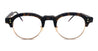 Ottica Mondello Roma - Thom Browne - UEO920A-G0003-205-47 - OVAL - DARK BROWN RX - Acetate, titanium - shape Oval - brown - EYEWEAR - EYEGLASSES - Uomo,Men - lens Clear - Made In Japan