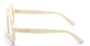 Ottica Mondello Roma - Valentino - VLX-177C-59 - VLX-177C - IVORY / V-LIGHT GOLD RX - Acetate - shape Round - white, gold - EYEWEAR - EYEGLASSES - Donna,Women - lens Clear - Made In Japan