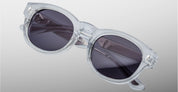 Ottica Mondello Roma - Jacques Marie Mage - JMMJH-15Z - DR. DREAM - SULFUR - Acetate - shape Panto - transparent beige - EYEWEAR - SUNGLASSES - Unisex,Uomo,Donna,Women,Men - lens Grey - Made In Japan