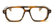 Ottica Mondello Roma - Jacques Marie Mage - JMMEVRX-18N - EVANS - HAZEL RX - Acetate - shape Navigator - brown - EYEWEAR - EYEGLASSES - Uomo,Men - lens Clear - Made In Japan