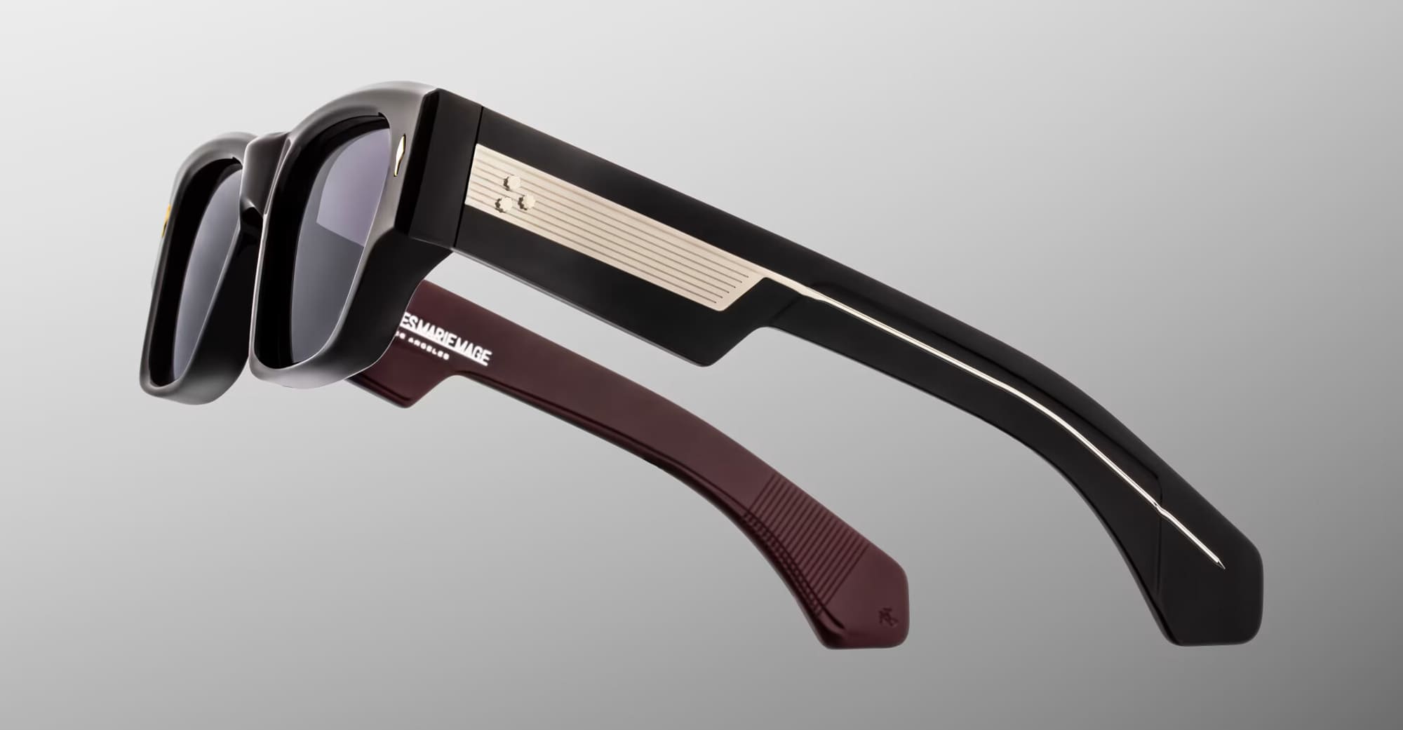 Ottica Mondello Roma - Jacques Marie Mage - JMMDEL-6P - ZIMMERMANN - BLOODSTONE - Acetate - shape  - burgundy, black - EYEWEAR - SUNGLASSES - Unisex,Uomo,Donna,Women,Men - lens  - Made In Japan