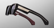 Ottica Mondello Roma - Jacques Marie Mage - JMMDEL-6P - ZIMMERMANN - BLOODSTONE - Acetate - shape  - burgundy, black - EYEWEAR - SUNGLASSES - Unisex,Uomo,Donna,Women,Men - lens  - Made In Japan