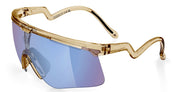 Ottica Mondello Roma - Alba Optics - 8050054517643 - DELTA - SMOKE GLOSSY / VZUM F-LENS FLM - Tr90 - shape Mask - brown - EYEWEAR - SUNGLASSES - Unisex,Uomo,Donna,Women,Men - lens purple - Made In Italy