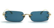Ottica Mondello Roma - LINDA FARROW - LFL1131AC14SUN - TAYLOR - YELLOW GOLD - Titanium - shape Rectangular - Gold - EYEWEAR - SUNGLASSES - Donna,Women - lens  - Made In Japan