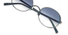 Ottica Mondello Roma - Matsuda - M3137.SG.AS-BL.51 - M3137 - ANTIQUE SILVER - Titanium - shape Oval - Silver - EYEWEAR - SUNGLASSES - Uomo,Men - lens Blue - Made In Japan