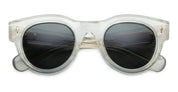 Ottica Mondello Roma - Jacques Marie Mage - JMMLM-14Q - MOLITOR - BRUT - Acetate - shape Round - transparent beige - EYEWEAR - SUNGLASSES - Uomo,Men - lens Green - Made In Japan