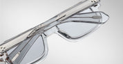 Ottica Mondello Roma - Jacques Marie Mage - JMMSN-15Z - SANDRO - SULFUR - Acetate - shape Rectangular - transparent - EYEWEAR - SUNGLASSES - Unisex,Uomo,Donna,Women,Men - lens Grey - Made In Japan