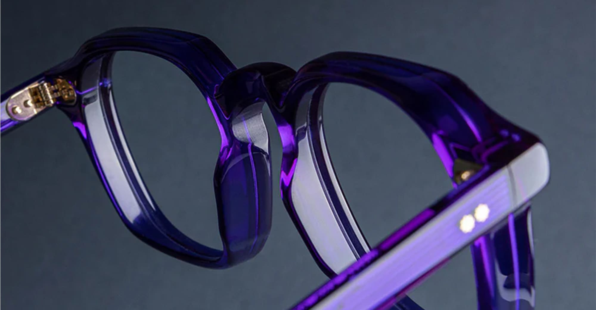 Ottica Mondello Roma - Cutler and Gross - CGOP-GR03-48-A5 - GR03 - INK COLOR STUDIO RX - Acetate - shape Panto - blue - EYEWEAR - EYEGLASSES - Unisex,Uomo,Donna,Women,Men - lens Clear - Made In Italy