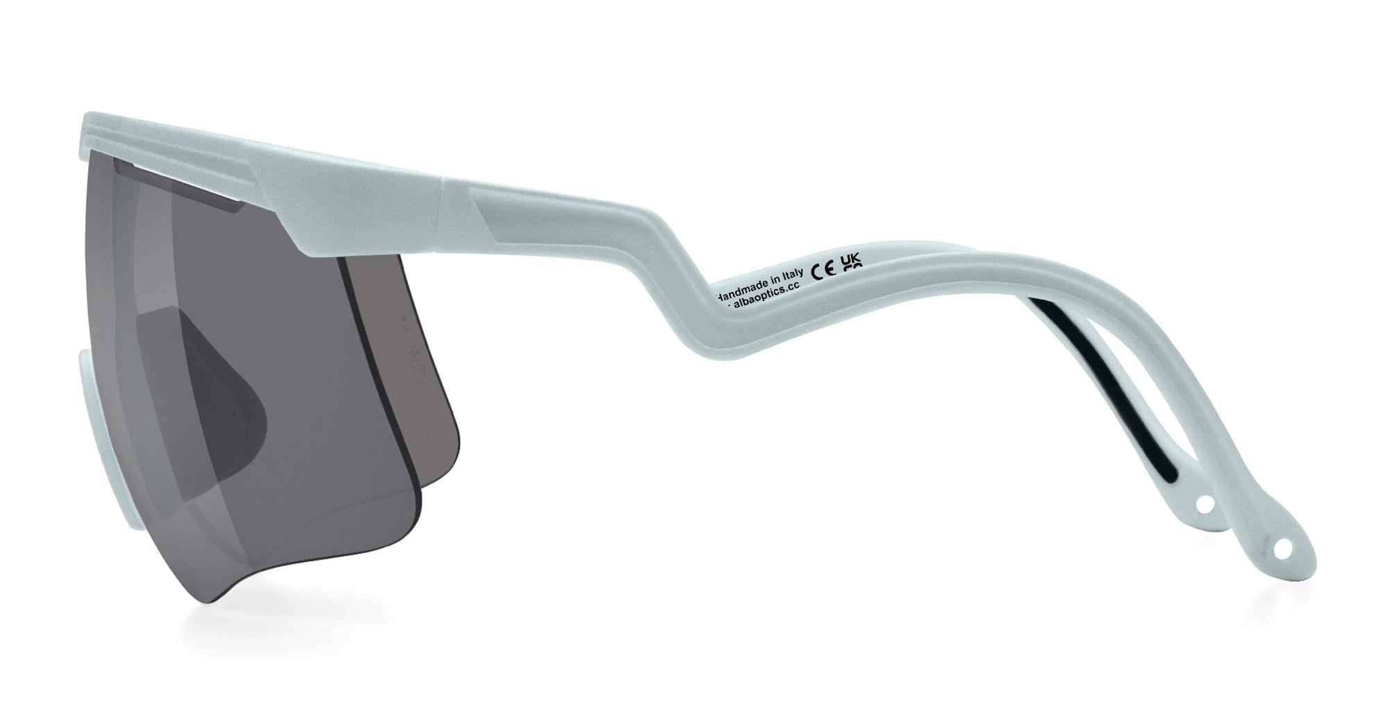 Ottica Mondello Roma - Alba Optics - 8050054517711 - DELTA - ICE / VZUM F-LENS CLASSIC - Tr90 - shape Mask - grey - EYEWEAR - SUNGLASSES - Unisex,Uomo,Donna,Women,Men - lens Grey - Made In Italy