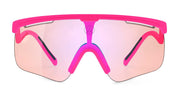 Ottica Mondello Roma - Alba Optics - 8050054517919 - DELTA - FUCHSIA II / VZUM F-LENS FLM - Tr90 - shape Mask - pink - EYEWEAR - SUNGLASSES - Unisex,Uomo,Donna,Women,Men - lens purple - Made In Italy