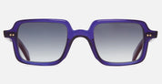 Ottica Mondello Roma - Cutler and Gross - CGSN-GR02-48-A4 - GR02 - INK COLOR STUDIO - Acetate - shape Rectangular - blue - EYEWEAR - SUNGLASSES - Unisex,Uomo,Donna,Women,Men - lens Gradient grey - Made In Italy