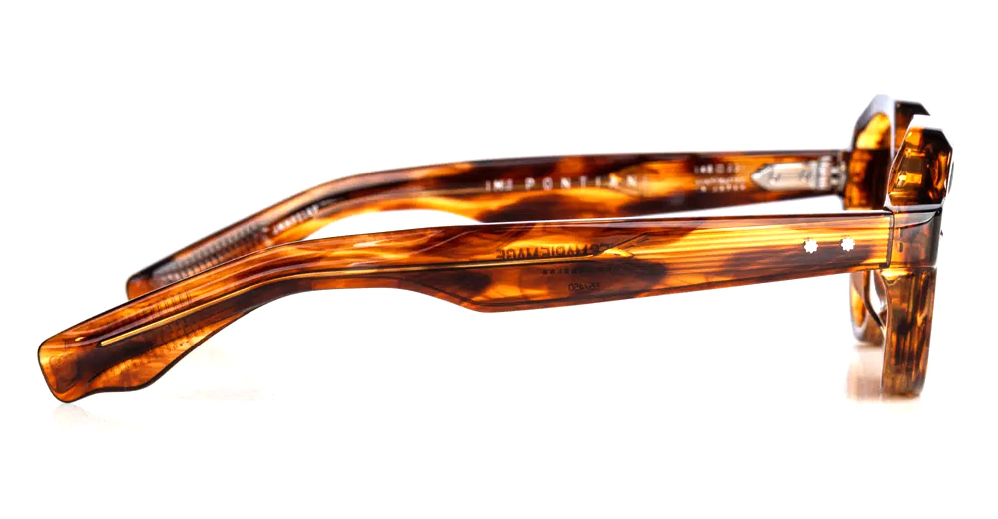 Ottica Mondello Roma - Jacques Marie Mage - JMMPZ-18P  - PONTIAN - BOURBON - Acetate - shape Panto - Havana - EYEWEAR - SUNGLASSES - Unisex,Uomo,Donna,Women,Men - lens Brown - Made In Japan