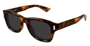 Ottica Mondello Roma - Saint Laurent - SL 801-005 - SL 801-005 - HAVANA - Acetate - shape Squared - Havana - EYEWEAR - SUNGLASSES - Unisex,Uomo,Donna,Women,Men - lens Grey - Made In Italy