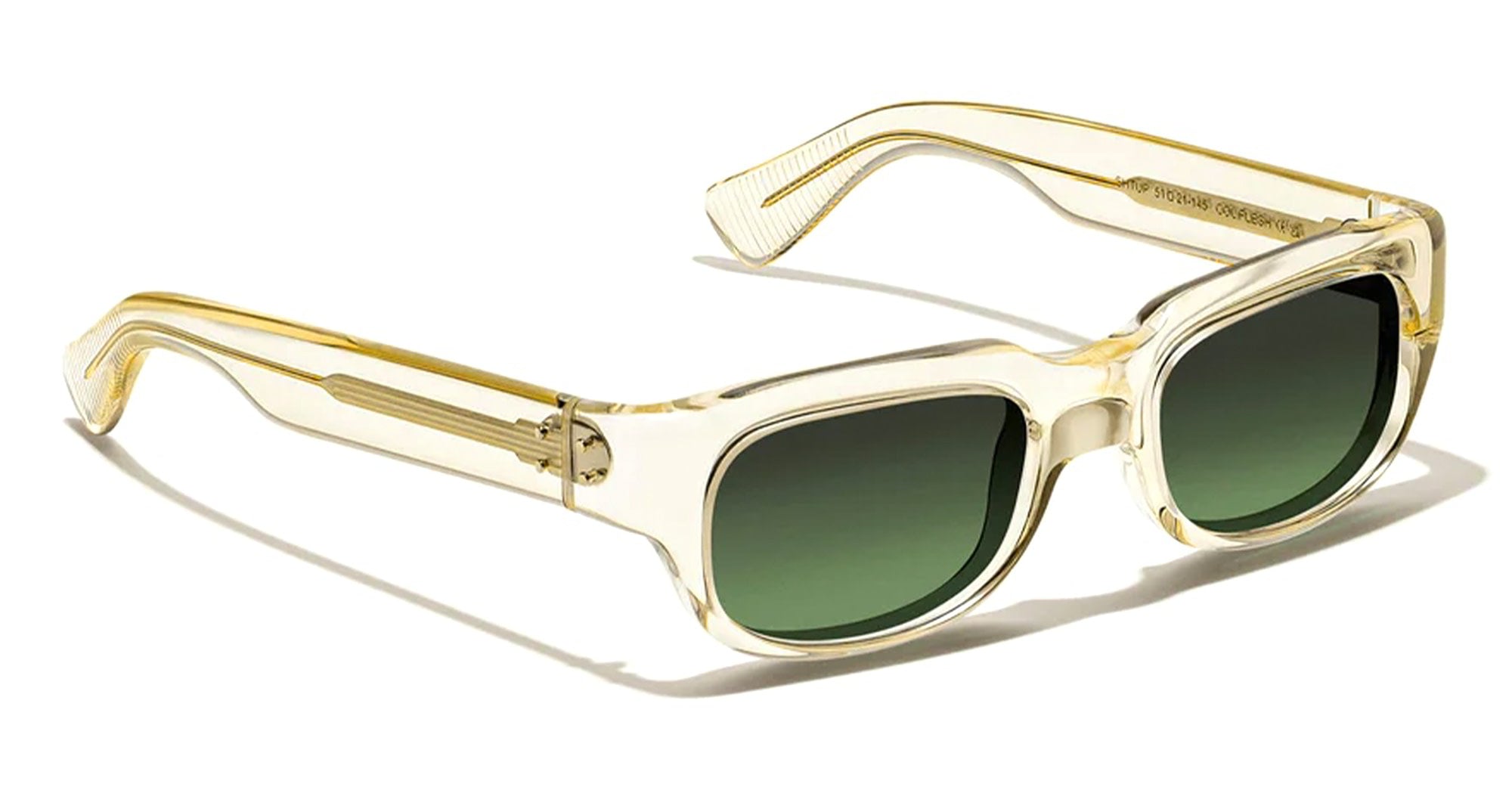  FOREST WOOD LENS - Acetate - shape  - transparent beige - EYEWEAR - SUNGLASSES - Unisex,Uomo,Donna,Women,Men - lens  - Made In China