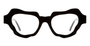 Ottica Mondello Roma - Kuboraum - KRO0G2BS000000OP - MASK G2 - BLACK SHINE RX - Acetate - shape Oval - blue - EYEWEAR - EYEGLASSES - Donna,Women - lens Clear - Made In Italy