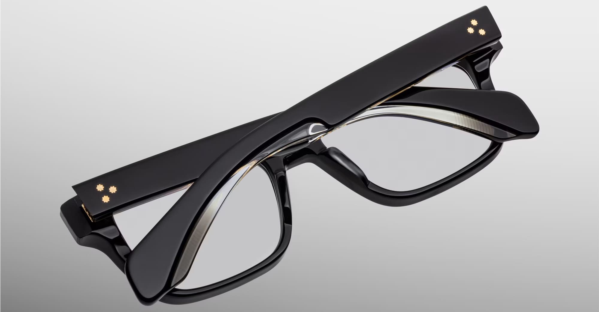 Ottica Mondello Roma - Jacques Marie Mage - JMMMLXRX-18V - MOLINO 55 - VENOM RX - Acetate - shape Rectangular - Black - EYEWEAR - EYEGLASSES - Unisex,Uomo,Donna,Women,Men - lens Clear - Made In Japan