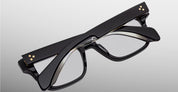 Ottica Mondello Roma - Jacques Marie Mage - JMMMLXRX-18V - MOLINO 55 - VENOM RX - Acetate - shape Rectangular - Black - EYEWEAR - EYEGLASSES - Unisex,Uomo,Donna,Women,Men - lens Clear - Made In Japan