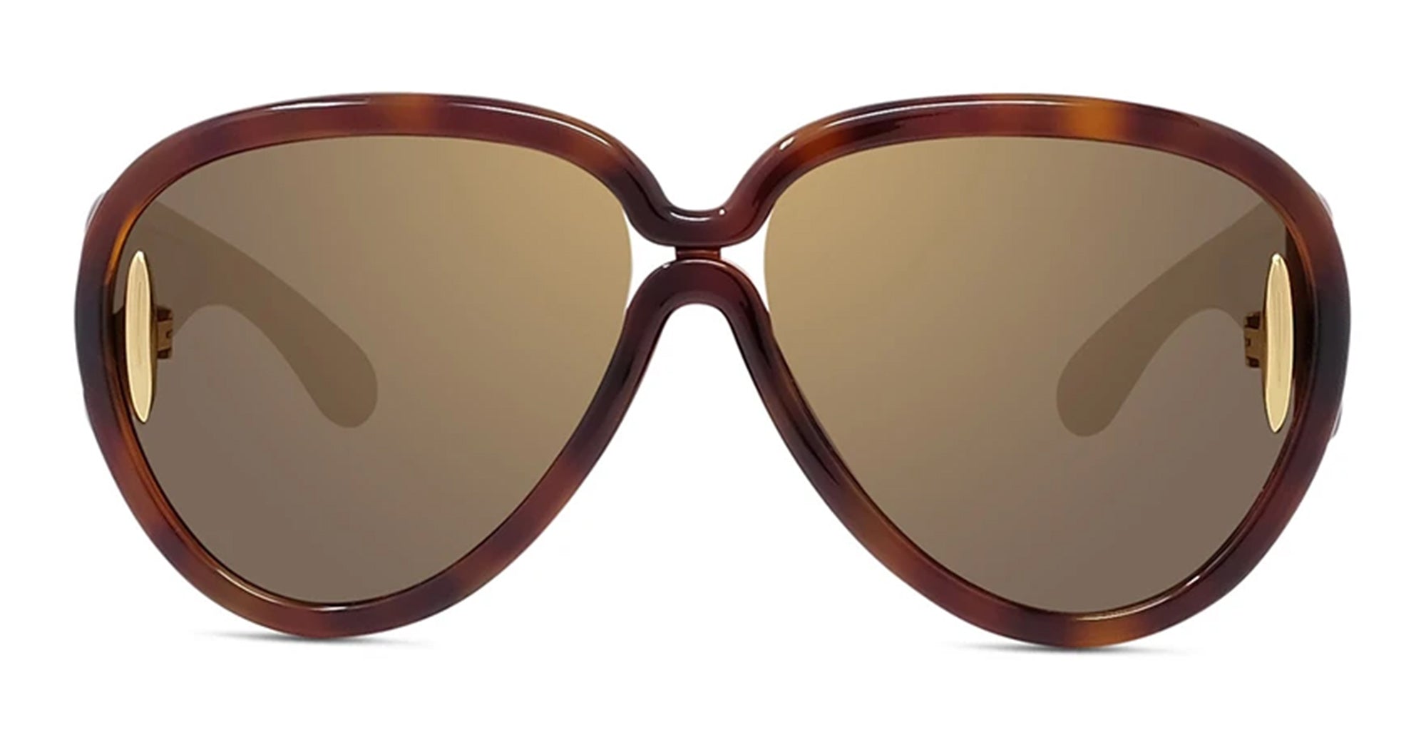 Ottica Mondello Roma - Loewe - LW40132I6552G - ANAGRAM LW40132I - HAVANA - nylon - shape Aviator - ivory - EYEWEAR - SUNGLASSES - Donna,Women - lens Brown - Made In Italy