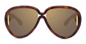 Ottica Mondello Roma - Loewe - LW40132I6552G - ANAGRAM LW40132I - HAVANA - nylon - shape Aviator - ivory - EYEWEAR - SUNGLASSES - Donna,Women - lens Brown - Made In Italy
