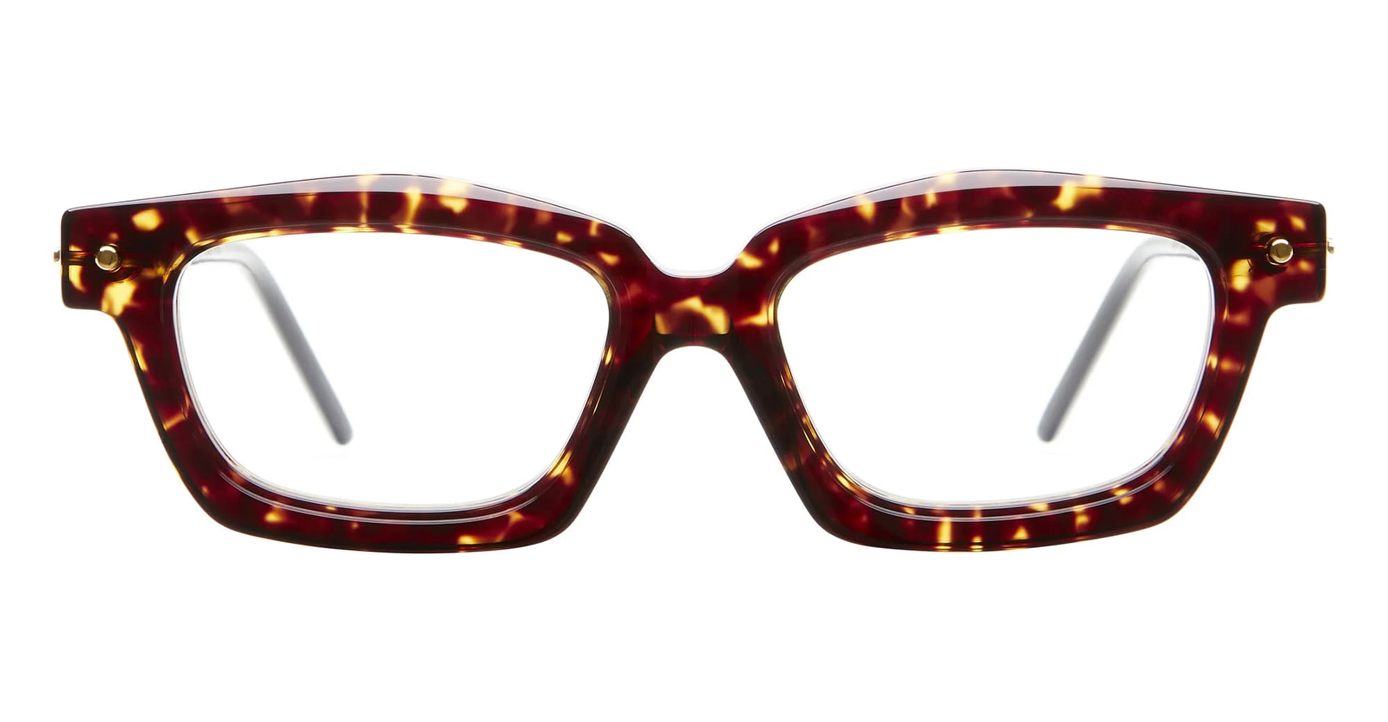 Ottica Mondello Roma - Kuboraum - KROP25TO000000OP - MASK P25 TO - TORTOISE RX - Acetate - shape Rectangular - Tortoise - EYEWEAR - EYEGLASSES - Donna,Women - lens Clear - Made In Italy