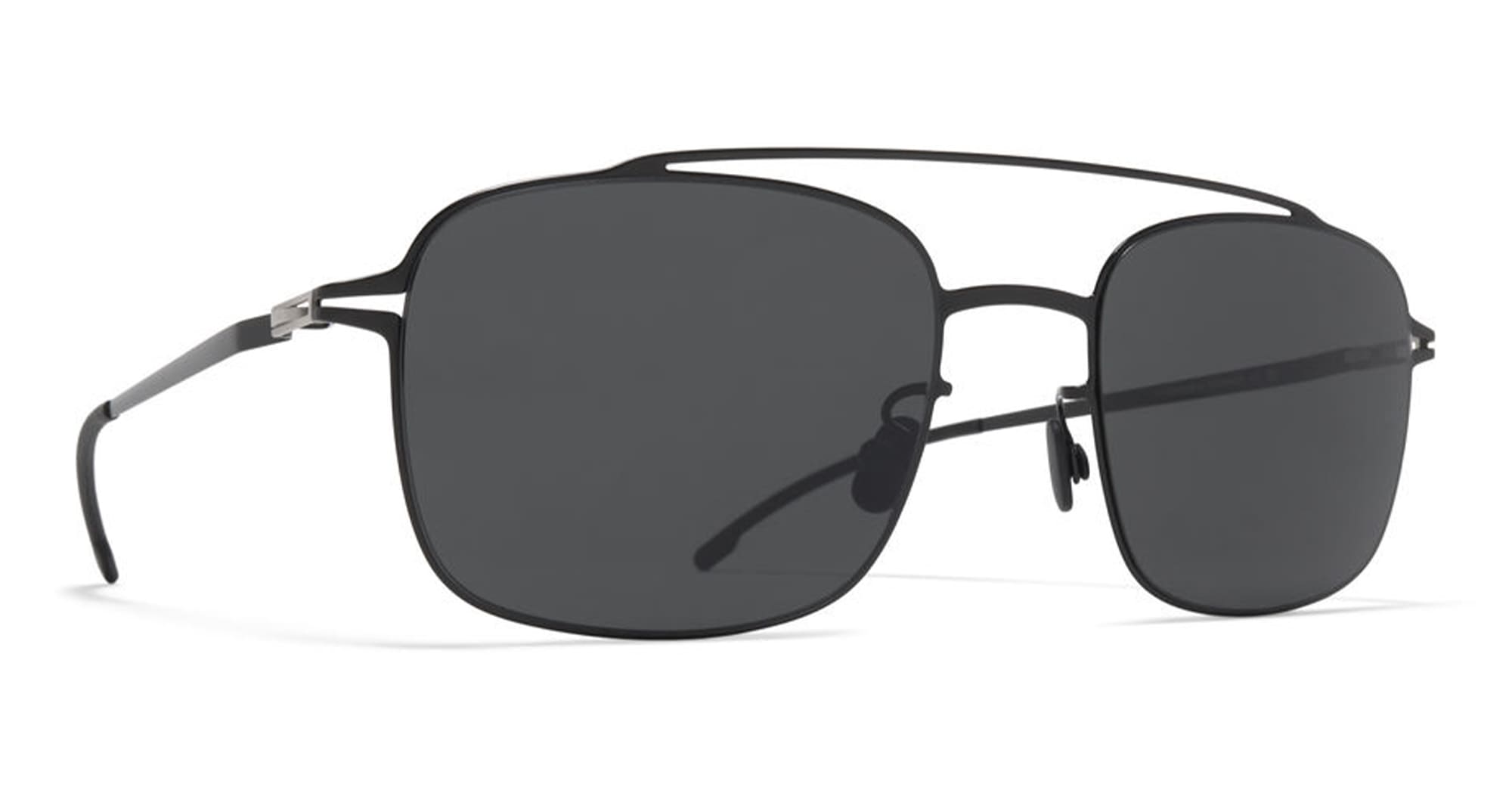 Ottica Mondello Roma - Mykita - 10300519 - JANO - POW13 BLACK / DARK GREY LENS - stainless steel - shape  - Black - EYEWEAR - SUNGLASSES - Unisex,Uomo,Donna,Women,Men - lens  - Made In Germany