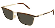 Ottica Mondello Roma - Saint Laurent - SL 795 JOE-001 - SL 795 JOE-001 - GOLD / HAVANA - Acetate - shape Rectangular - havana, gold - EYEWEAR - SUNGLASSES - Unisex,Uomo,Donna,Women,Men - lens Grey - Made In Italy