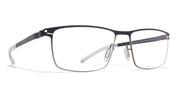 Ottica Mondello Roma - Mykita - 10017025 - XANDER - Shiny Graphite / Nearly Black RX - Acetate, metal - shape  - grey, black - EYEWEAR - EYEGLASSES - Unisex,Uomo,Donna,Women,Men - lens  - Made In Germany