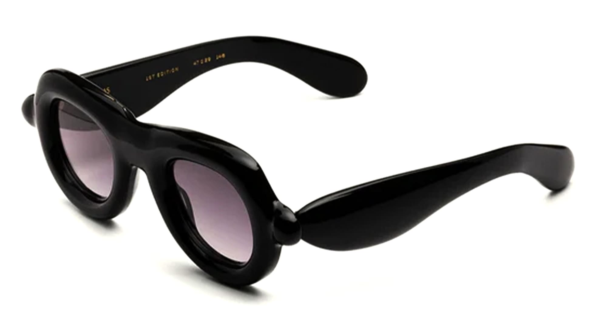 Ottica Mondello Roma - Paloceras - pebble-shadow-black-vx - PEBBLE - SHADOW BLACK VX - Acetate - shape Pilot - Black - EYEWEAR - SUNGLASSES - Unisex,Uomo,Donna,Women,Men - lens Gradient grey - Made In China